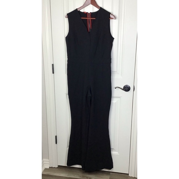 SPANX The Perfect Jumpsuit in Classic Black Size Large Tall. - Picture 2 of 15